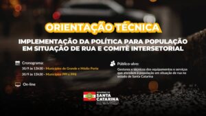 Leia mais sobre o artigo Assistência Social abre inscrições para orientação de gestores municipais para ações com a população em situação de rua