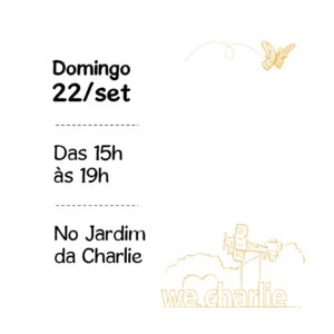 Leia mais sobre o artigo Happy Hour de Primavera celebra a cultura e a integração no Jardim da Charlie