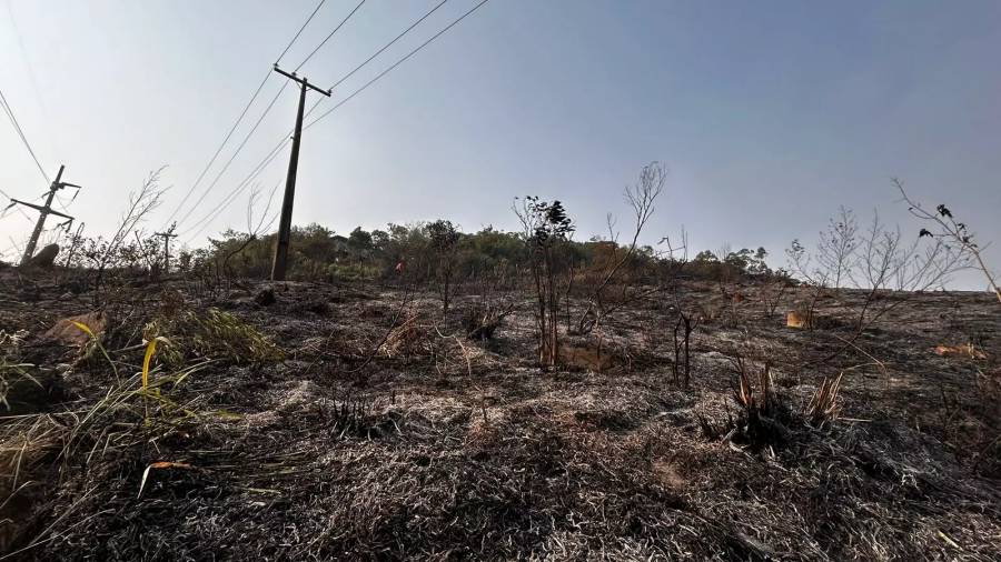 Incêndio em Florianópolis é controlado após madrugada em chamas 1