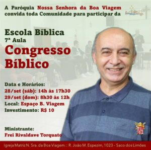 Leia mais sobre o artigo Paróquia Nossa Senhora da Boa Viagem realiza Congresso Bíblico alterando o Retiro Paroquial