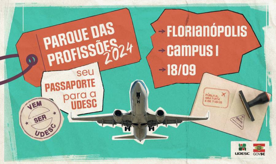 Parque das Profissões Udesc ocorre em Florianópolis no dia 18 de setembro 1