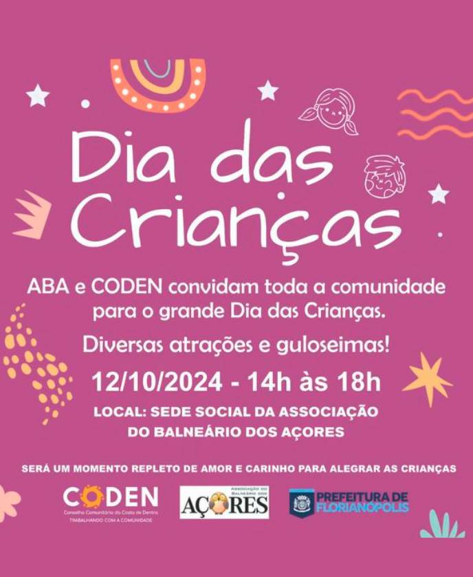 ABAA e CODEN promovem grande festa para celebrar o Dia das Crianças 1