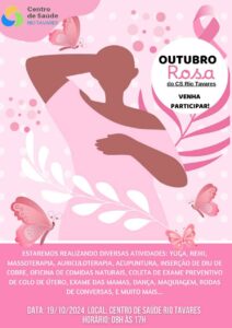 Leia mais sobre o artigo Centro de Saúde do Rio Tavares promove evento do Outubro Rosa