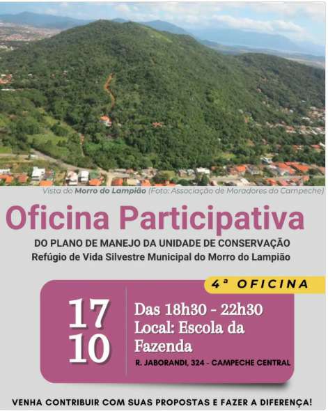 Construção do Plano de Manejo do Morro do Lampião Avança com quarta oficina participativa 1