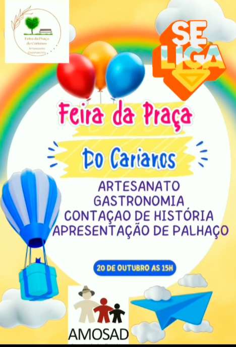 Feira da Praça do Carianos acontece no dia 20 de outubro com atrações especiais para o Dia das Crianças 1