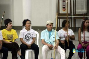 Oficina e vivência de Capoeira Angola com Mestre Gato Góes reúne dezenas de pessoas no Campeche 2