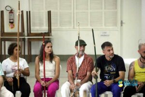 Oficina e vivência de Capoeira Angola com Mestre Gato Góes reúne dezenas de pessoas no Campeche 3