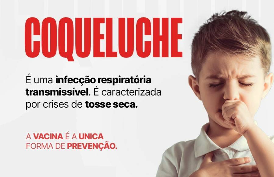 Saúde emite alerta sobre o aumento de casos de coqueluche no estado 1