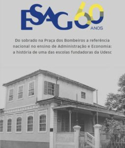 Leia mais sobre o artigo Udesc Esag comemora 60 anos com programação especial para marcar a data