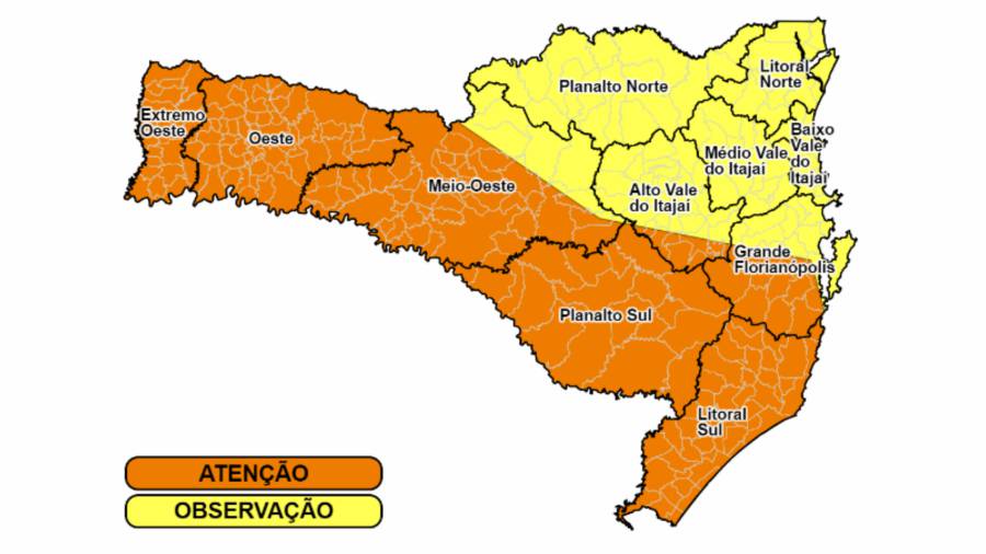 Chuvas intensas provocam alagamentos e deslizamentos em municípios de Santa Catarina 3