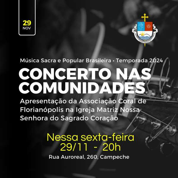 Música Sacra e Popular Brasileira encerra o ano com apresentação especial da Associação Coral de Florianópolis 1