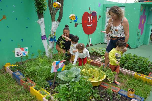 Projeto de Horta Estimula Hábitos Saudáveis em Creche do Carianos 2