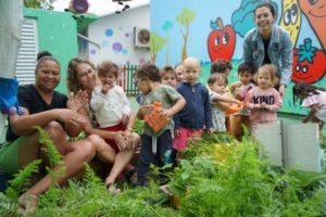 Leia mais sobre o artigo Projeto de Horta Estimula Hábitos Saudáveis em Creche do Carianos