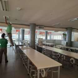 UFSC realiza primeira etapa do Plano de Manutenção Contínua do Restaurante Universitário 2