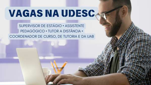 Udesc abre inscrições para docentes e técnicos atuarem em cursos a distância 1