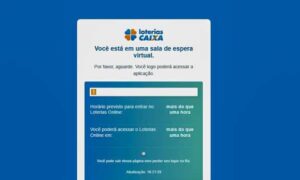 Leia mais sobre o artigo Site Loterias Caixa tem fila de espera para apostar na Mega da Virada