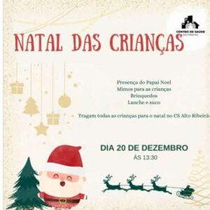 Leia mais sobre o artigo Natal das Crianças é celebrado no Centro de Saúde Alto Ribeirão