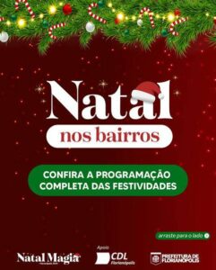 Leia mais sobre o artigo Papai Noel chega à Praça da Tapera nesta quinta-feira