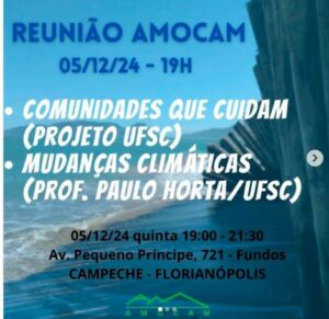 Leia mais sobre o artigo Reunião Presencial da AMOCAM aborda juventude e mudanças climáticas