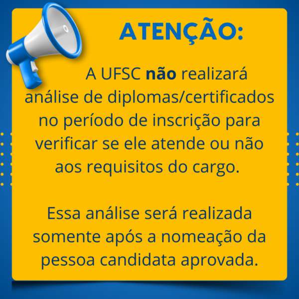 UFSC lança edital de concurso com 73 vagas para o cargo de assistente em administração 2