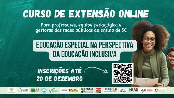 Udesc recebe inscrições até dia 20 para curso online gratuito sobre educação inclusiva 1