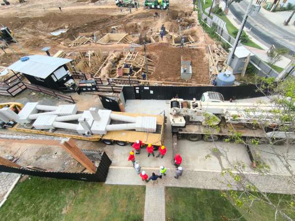 Unindo inovação e sustentabilidade, estrutura off-site do Makai Beachfront começa a ser montada 2