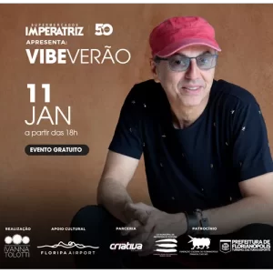 Leia mais sobre o artigo Zeca Baleiro Abre o Ano com Show Nacional no Floripa Airport