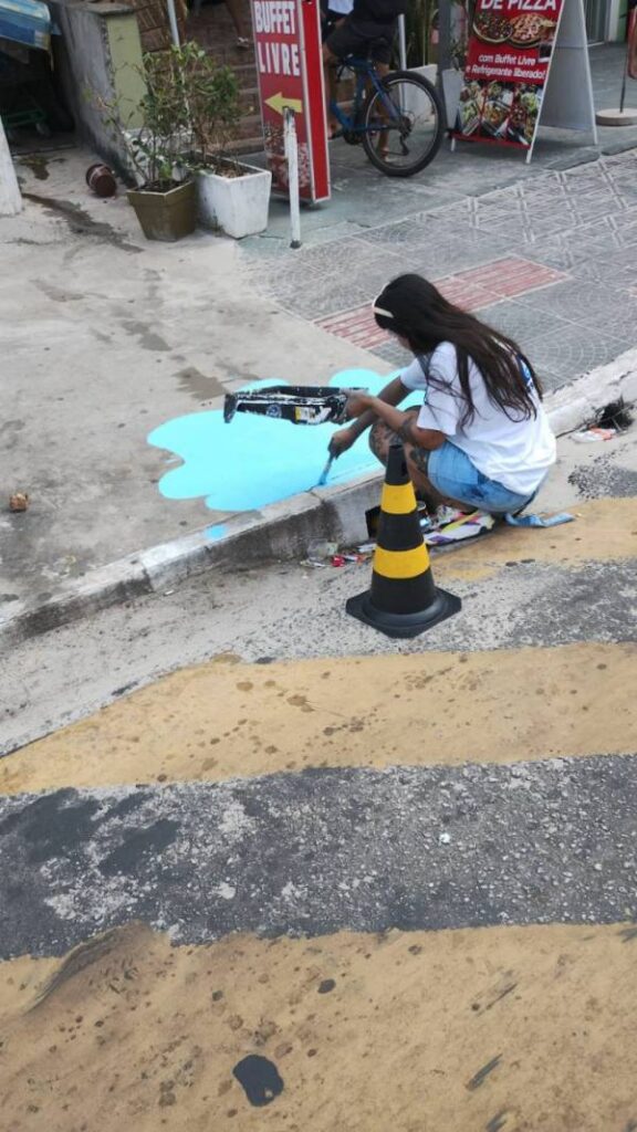 Artes em grafite em unidades da CASAN promovem conscientização ambiental em Florianópolis 2