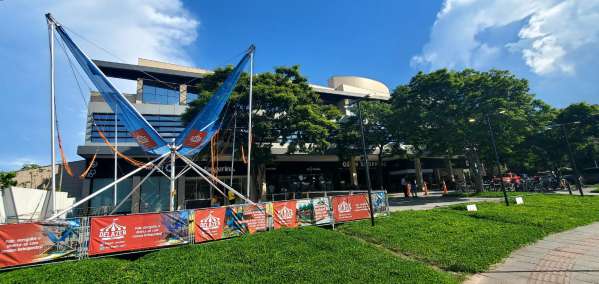 Big Jump é atração radical que movimenta o Rio Tavares, em Florianópolis 1