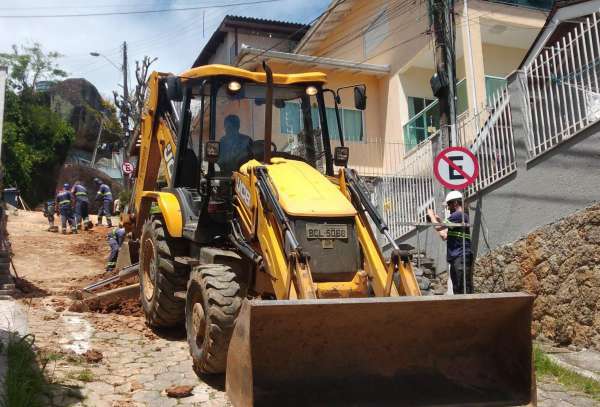 CASAN inicia novo trecho de implantação da rede coletora no Bairro Saco Grande 1