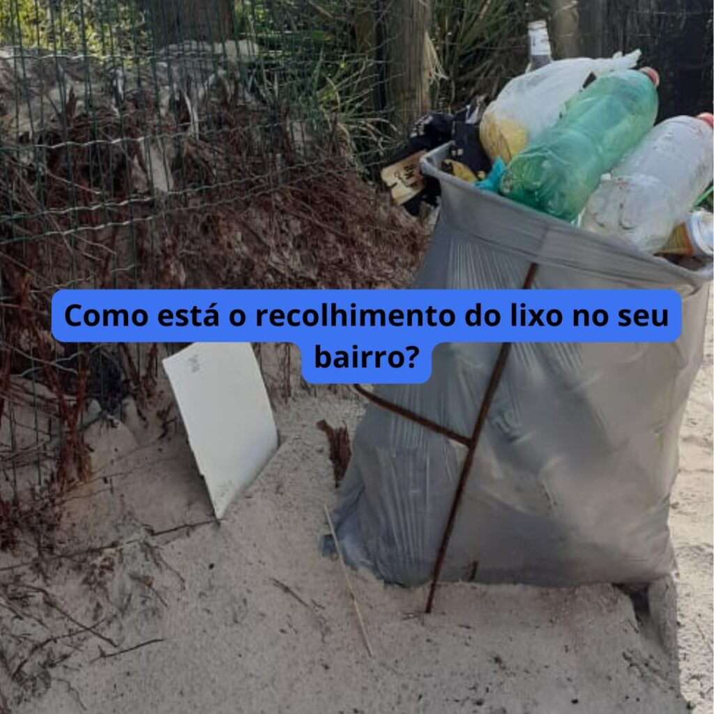 Como está o recolhimento do lixo no Sul da Ilha? 1