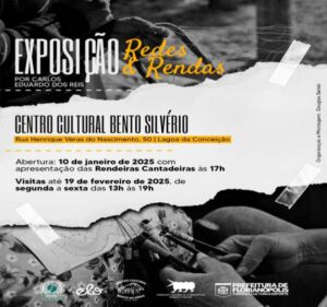 Leia mais sobre o artigo Exposição Redes e Rendas no Centro Cultural Bento Silvério celebra a tradição e cultura da ilha