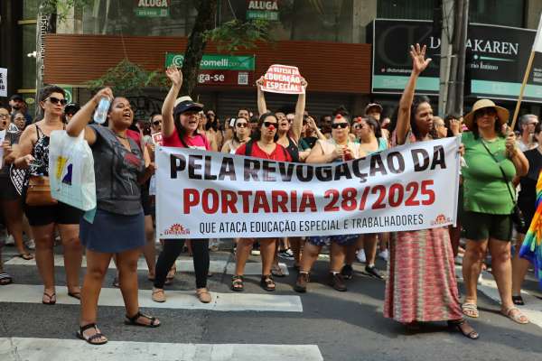 Manifestantes reforçam mobilização pela revogação da Portaria nº 28/2025 5