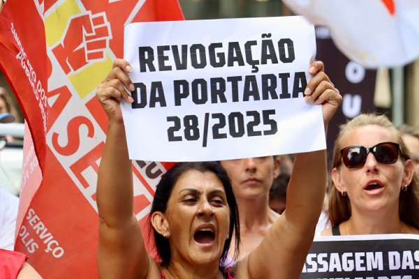 Manifestantes reforçam mobilização pela revogação da Portaria nº 28/2025 2