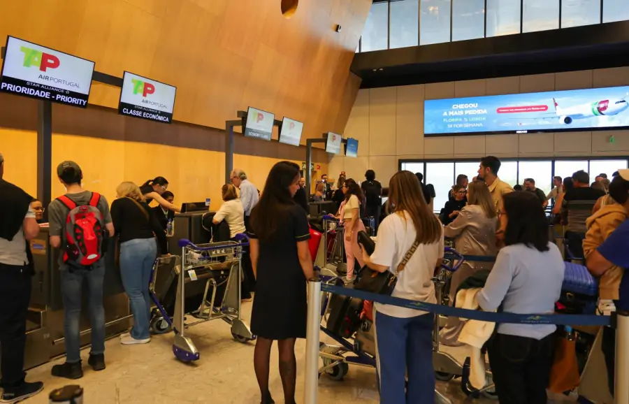 Aeroportos de SC registram aumento de 58% de passageiros internacionais em janeiro histórico 1