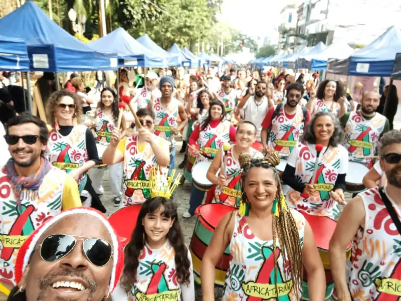 Africatarina participa dos Ensaios de Carnaval no Rio Tavares, em Florianópolis 1