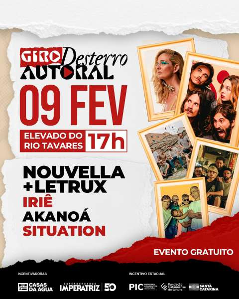 Desterro Autoral está de volta com shows gratuitos no Elevado do Rio Tavares 6