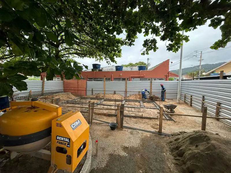 Praça no entorno da nova ponte da Lagoa já está em implantação 2