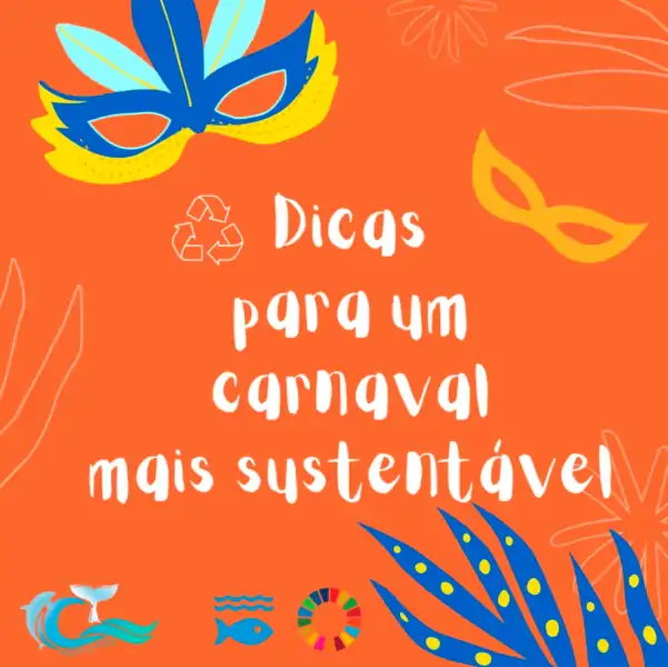 Projeto Cetáceos RBF promove dicas para um Carnaval mais sustentável 1