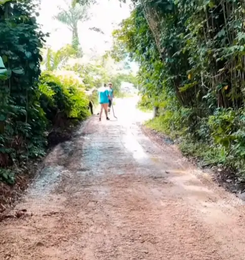 Revitalização da estrada Túlio de Oliveira garante mais segurança para moradores 2