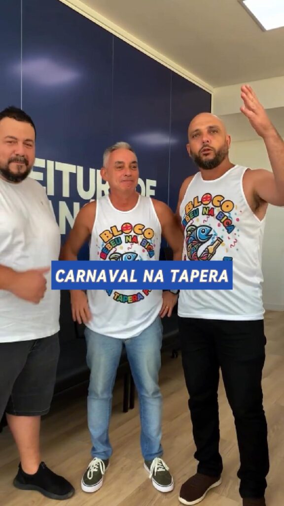 Carnaval na Tapera terá trio elétrico e banda ao vivo nesta quarta-feira 1