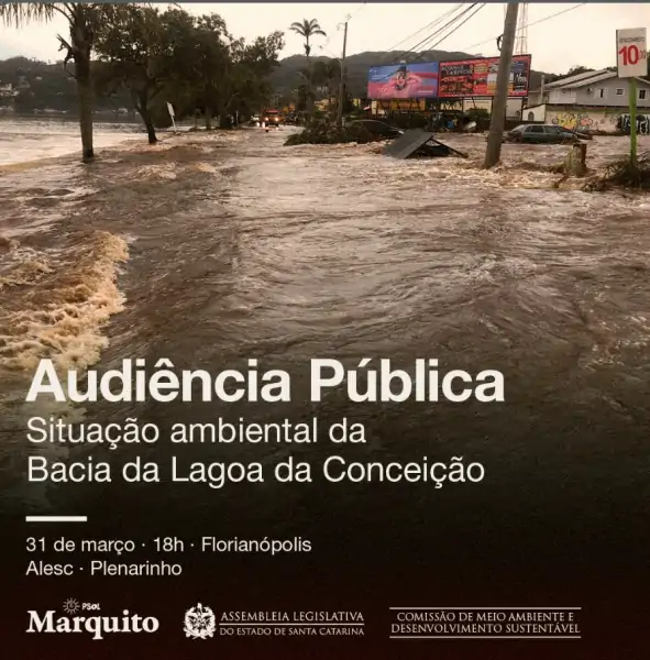 Audiência Pública discutirá impactos ambientais e soluções para a Lagoa da Conceição 1