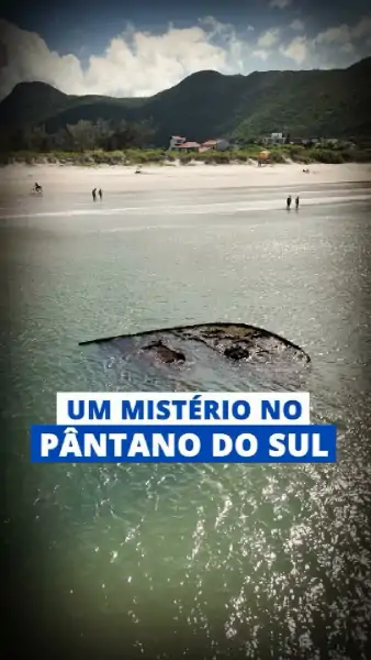 Destroços do Navio Guarará se Tornam Atração no Pântano do Sul 2