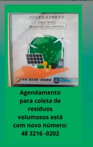 Leia mais sobre o artigo Intendência do Carianos divulga novo número para agendamento de coleta de resíduos volumosos