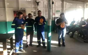 Leia mais sobre o artigo Trabalhadores da nova ETE Potecas participam de campanha sobre segurança e saúde