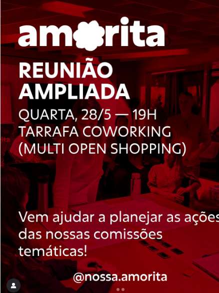 AMORITA promove segunda rodada de oficinas temáticas para fortalecer a participação comunitária no Rio Tavares 1 AMORITA promove segunda rodada de oficinas temáticas para fortalecer a participação comunitária no Rio Tavares 1