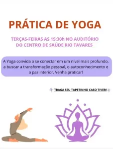 Leia mais sobre o artigo Centro de Saúde do Rio Tavares oferece aulas de yoga gratuitas para a comunidade