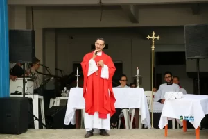 Leia mais sobre o artigo Comunidade celebrou a 3ª Missa de Abertura da Safra da Tainha no Pântano do Sul