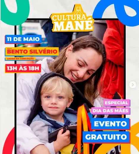 Cultura Mané celebra o Dia das Mães na Lagoa da Conceição com programação especial e gratuita 1 Cultura Mané celebra o Dia das Mães na Lagoa da Conceição com programação especial e gratuita 1