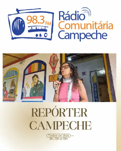Estreia nesta quarta-feira o programa Repórter Campeche com cinco minutos de informação, na Rádio Campeche 4 Estreia nesta quarta-feira o programa Repórter Campeche com cinco minutos de informação, na Rádio Campeche 4